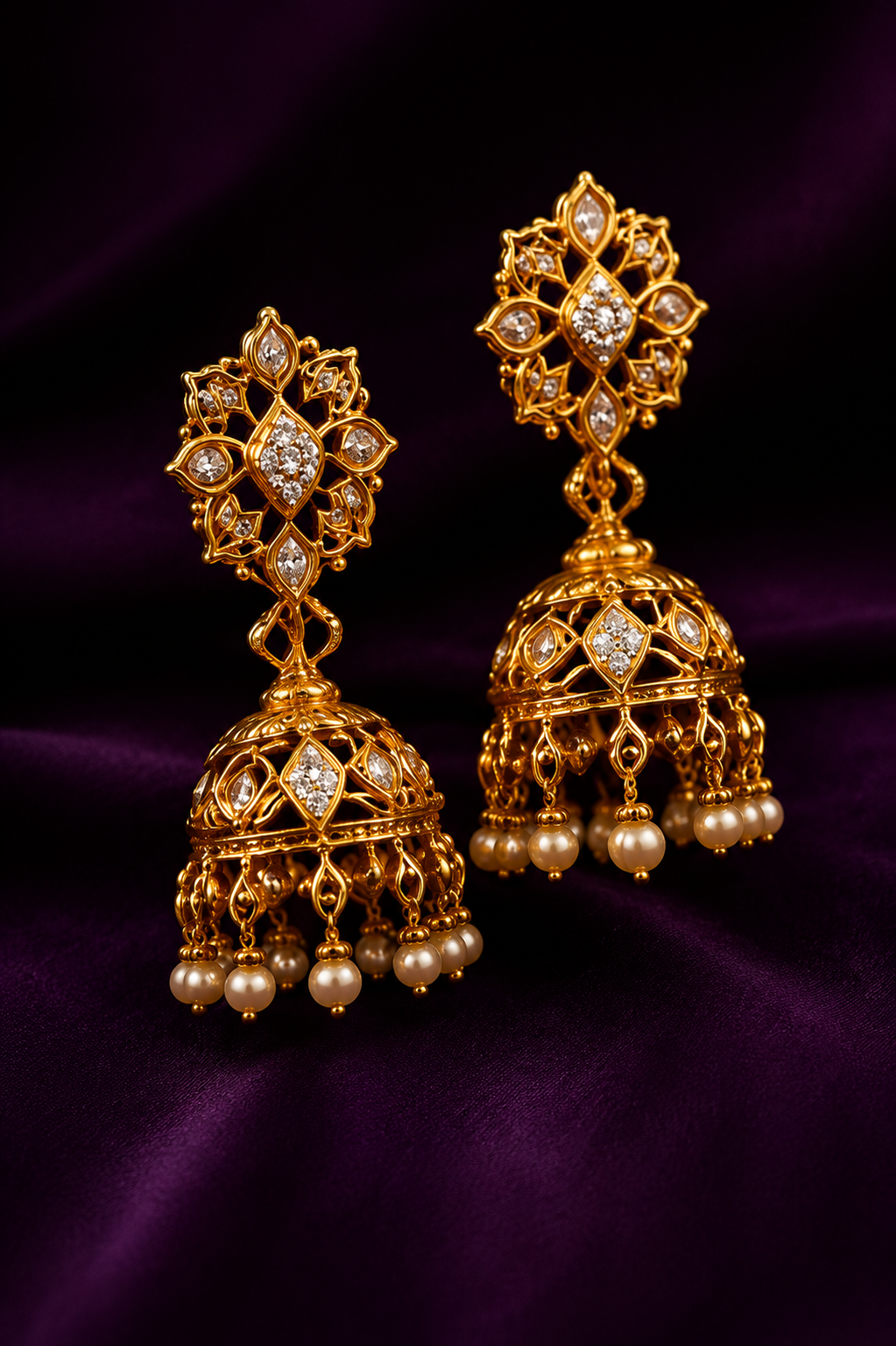 Diamond Chandelier Earrings